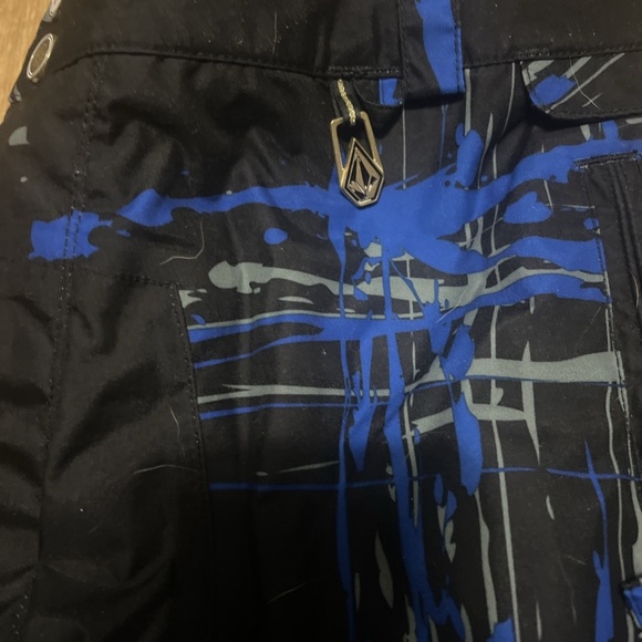 Volcom Nimbus Pants Xl Men’s Awesome Rare Design Snowboard Ski - Picture 3 of 5